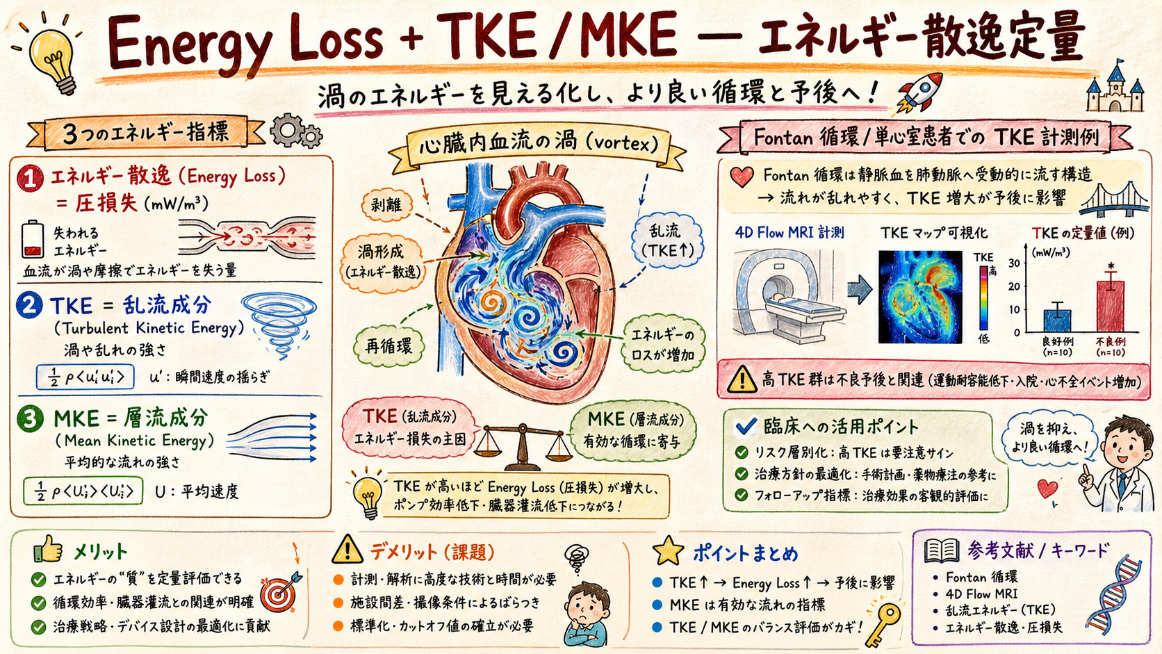 Energy Loss TKE MKE